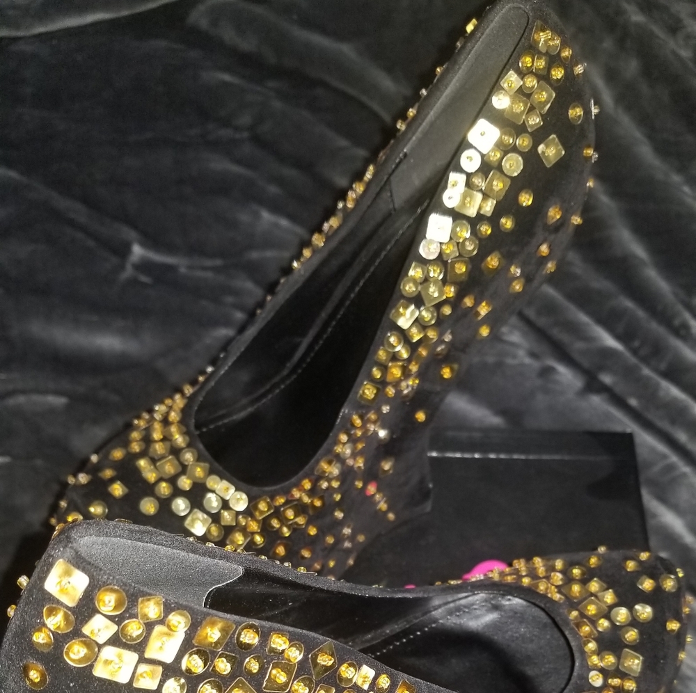 Heels with a wedge